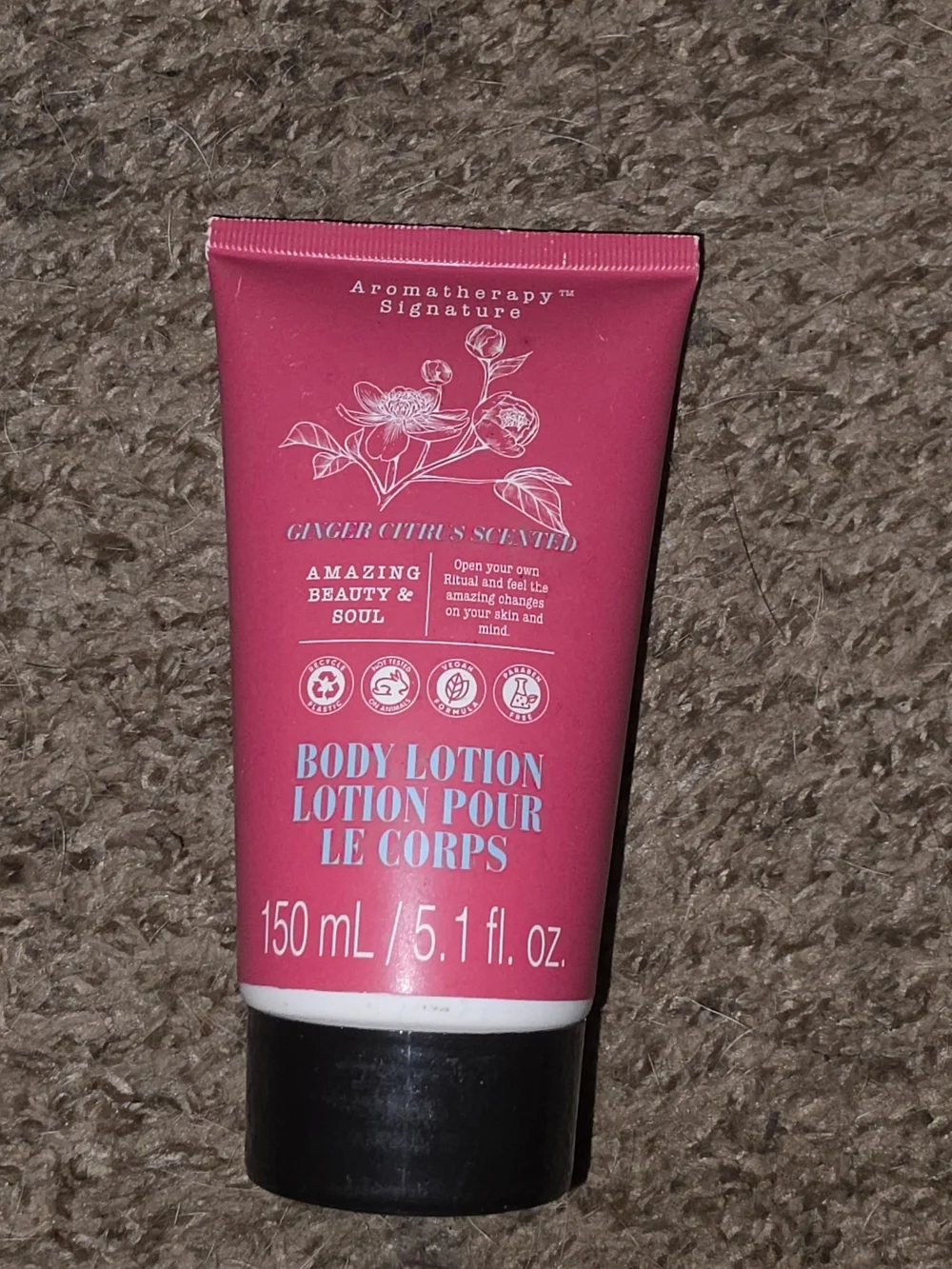 Aromatherapy Signature Ginger Citrus Body Lotion - 5.1fl Oz BNIB